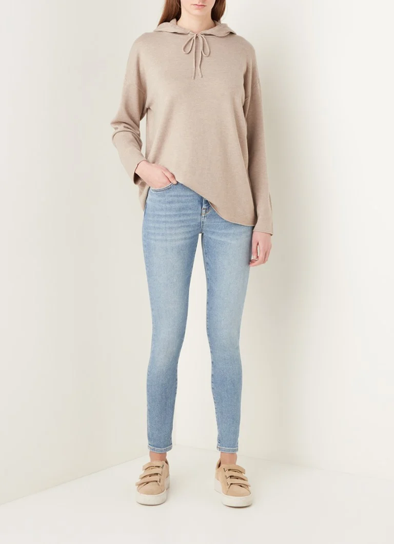 Oprijete kavbojke s srednjim pasom Selected Femme Sophia