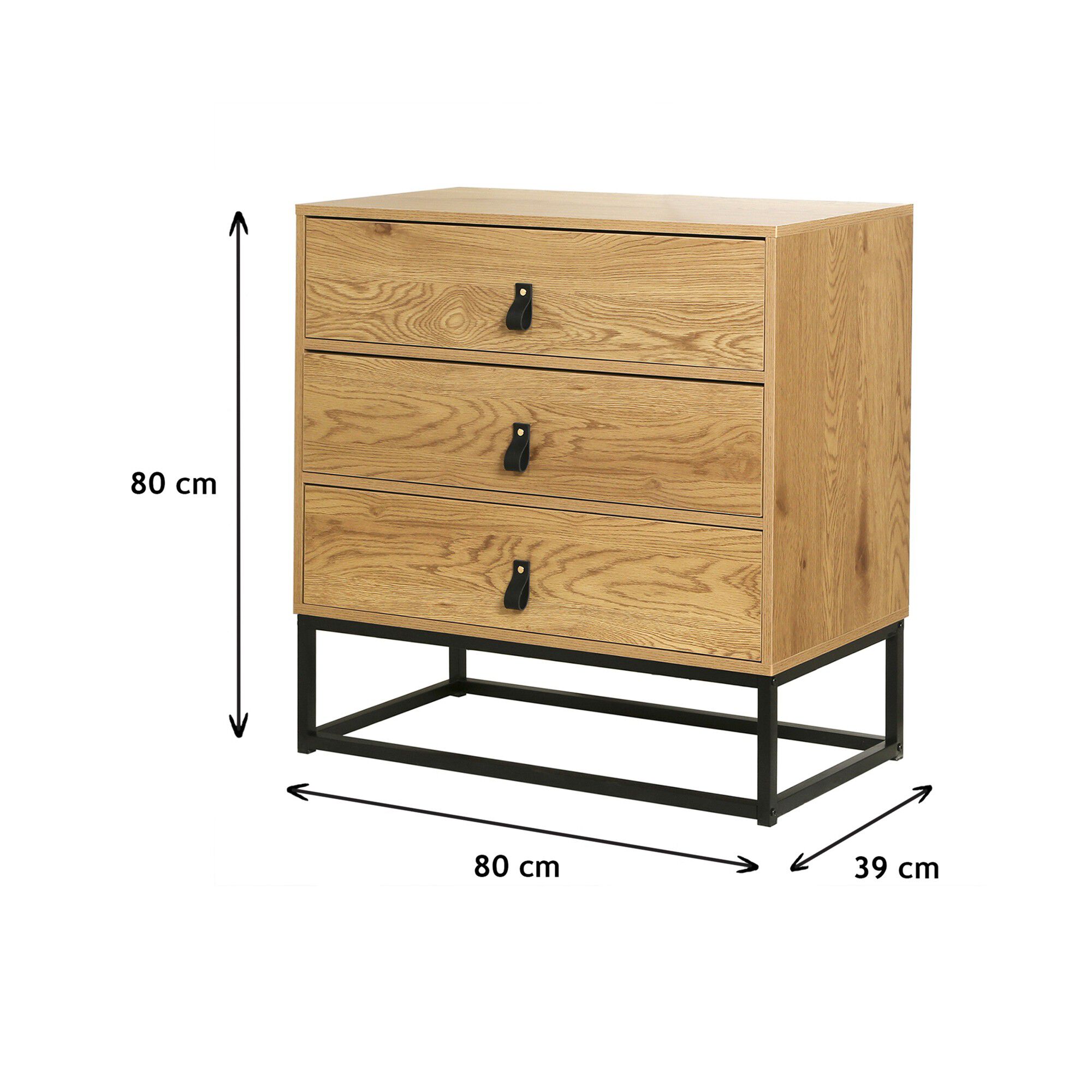 Commode STOCKIES style industriel