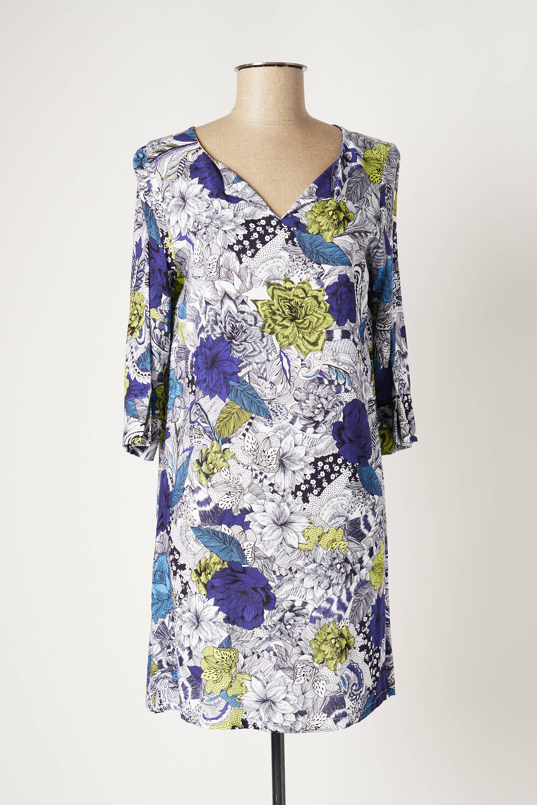 Massana Robes Courtes Femme couleur violet