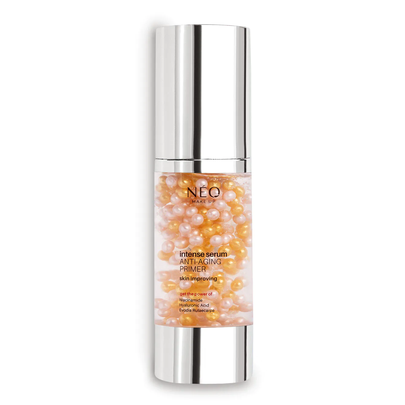 „Neo Make Up Intense Serum Anti-Aging Primer“ stangrinamoji ir raukšles mažinanti makiažo bazė.