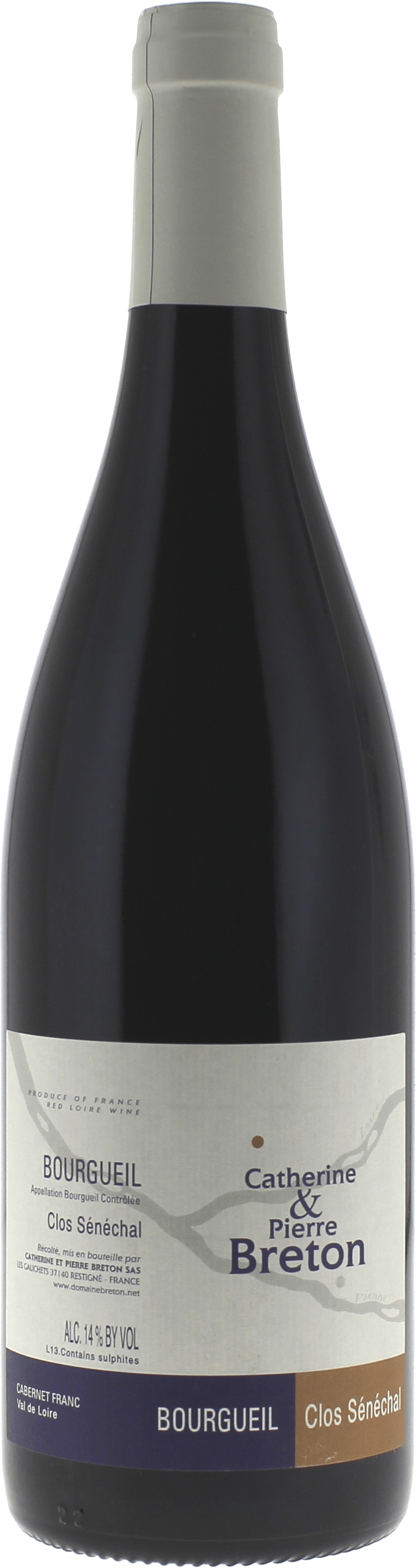 Bourgueil clos sénéchal catherine & pierre breton 2020