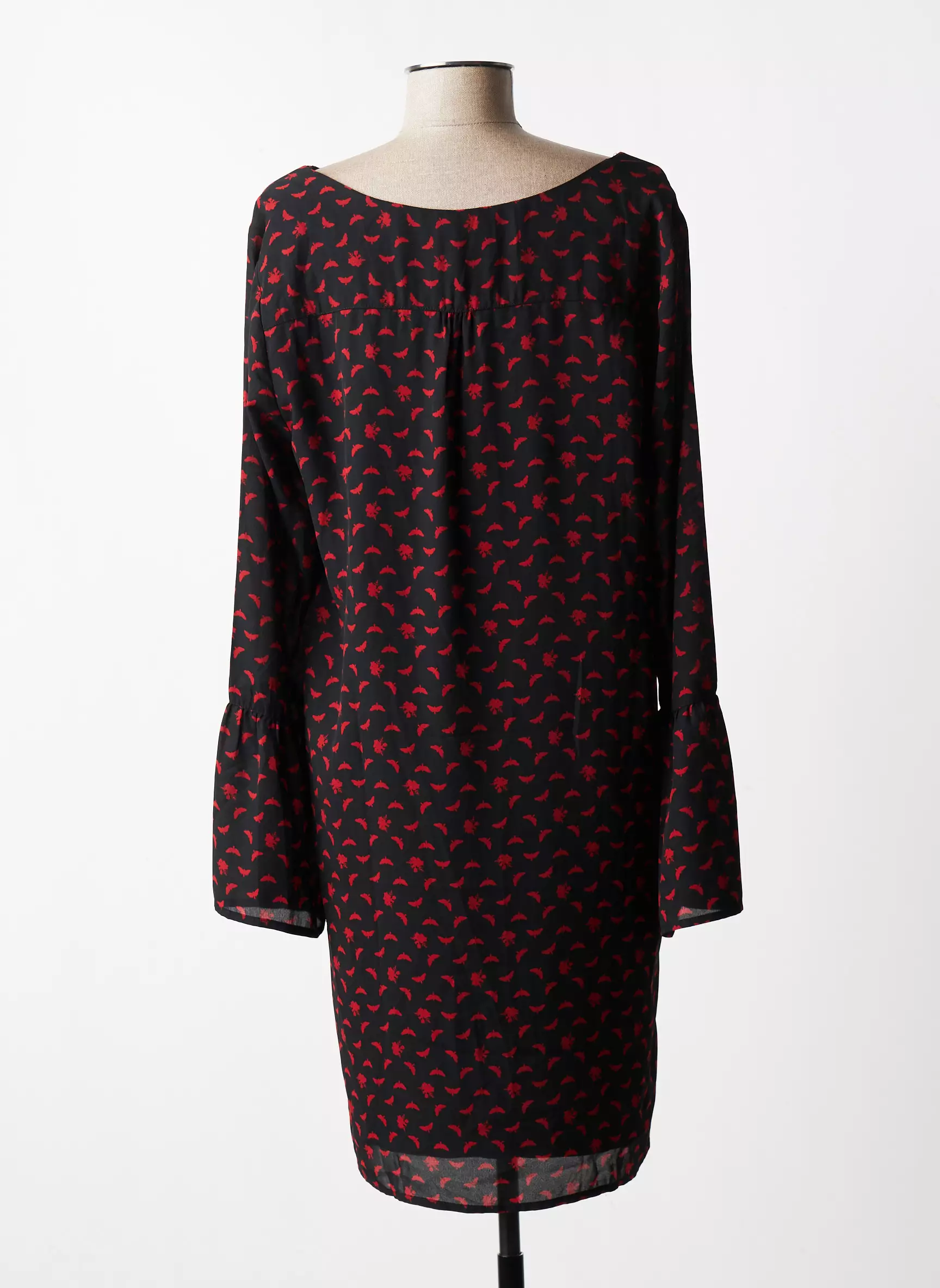Lpb Robes Mi Longues Femme couleur noir