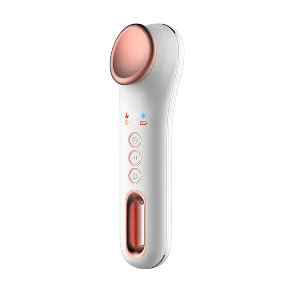 Συσκευή μασάζ ματιών Garett Beauty Lift σε λευκό και ροζ χρώμα