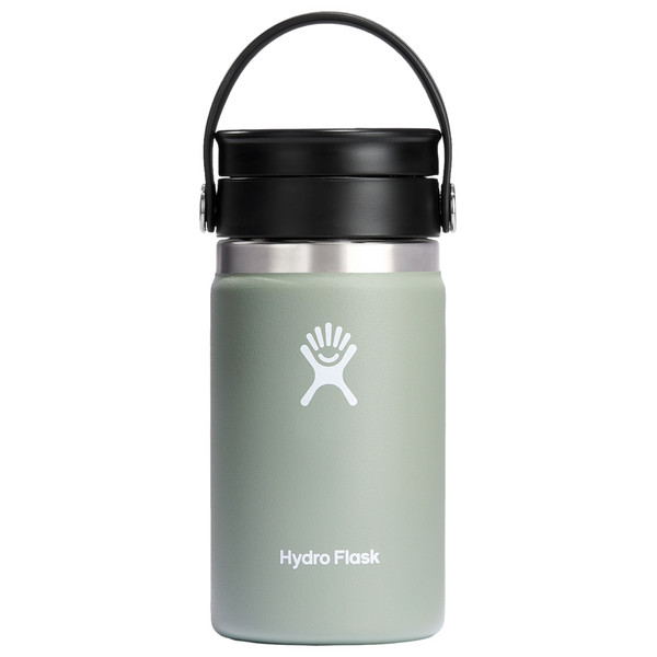 12 OZ WIDE MOUTH WITH FLEX SIP LID SUNFLOWER - Thermobecher