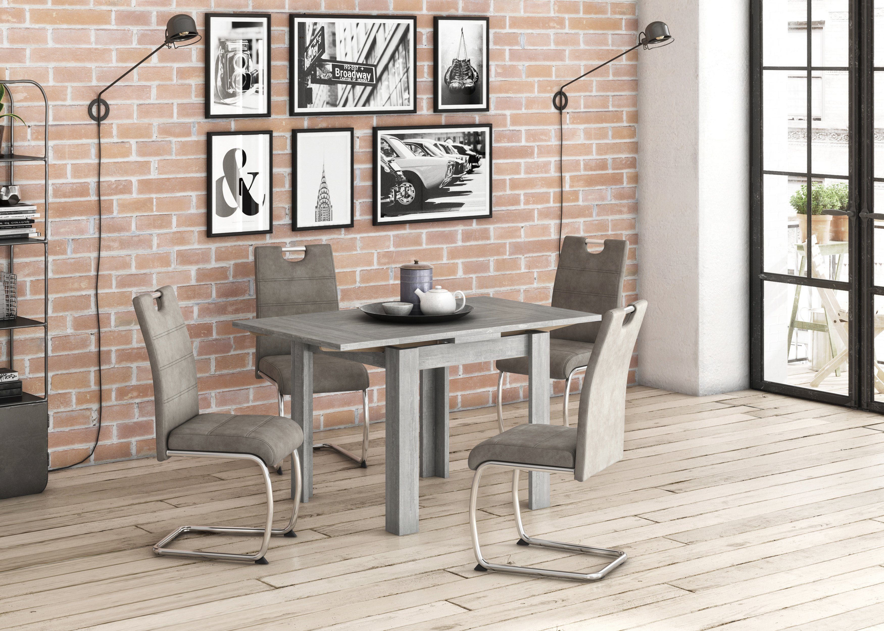 HELA Freischwinger FLORA (Set, 2 St), 2 oder 4 Stück