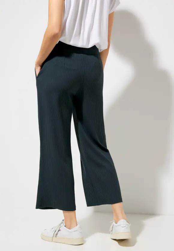 Street One Gerippte Loose Fit Hose
