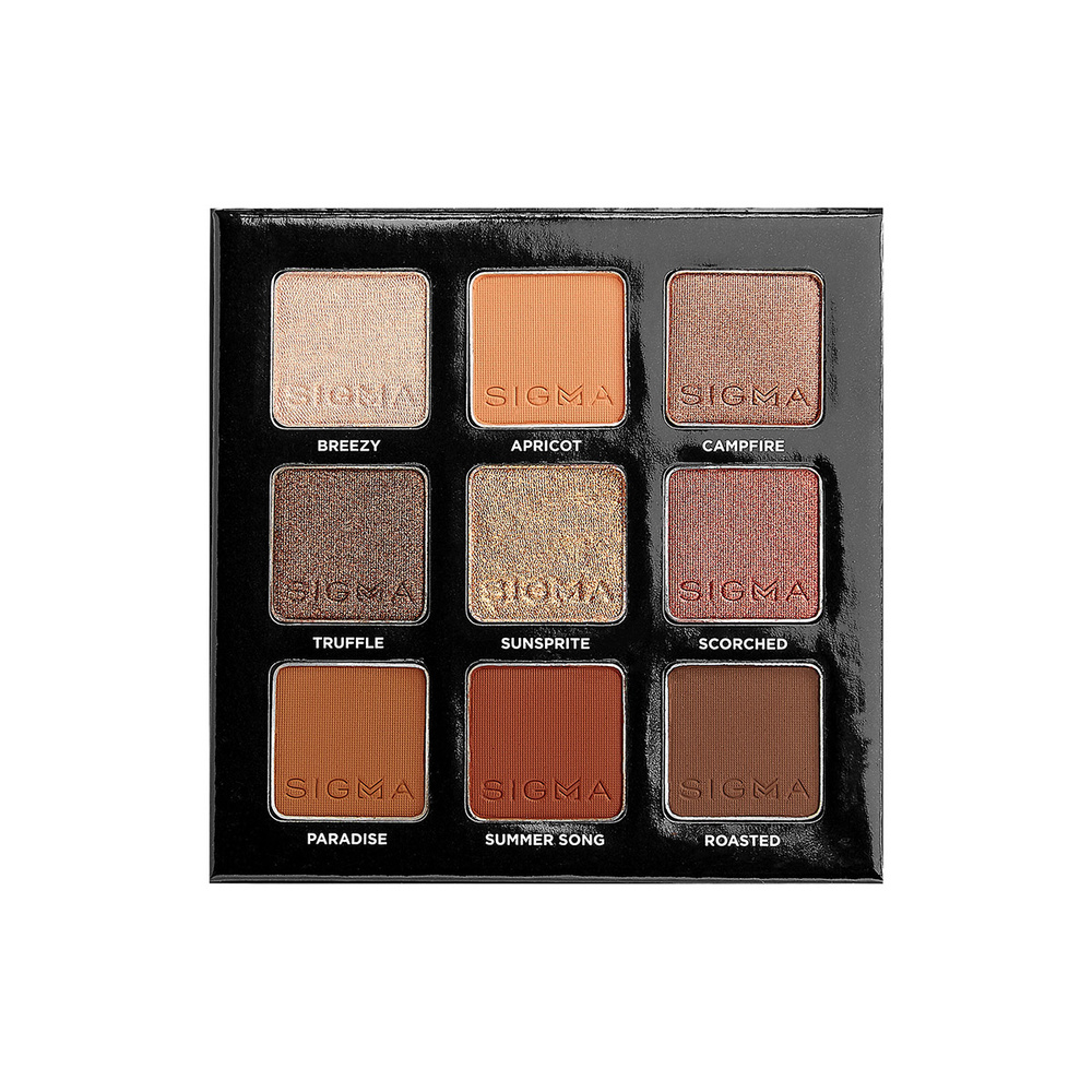 Sigma beauty Palette d’ombres à paupières Fougue palette d’ombres à paupières