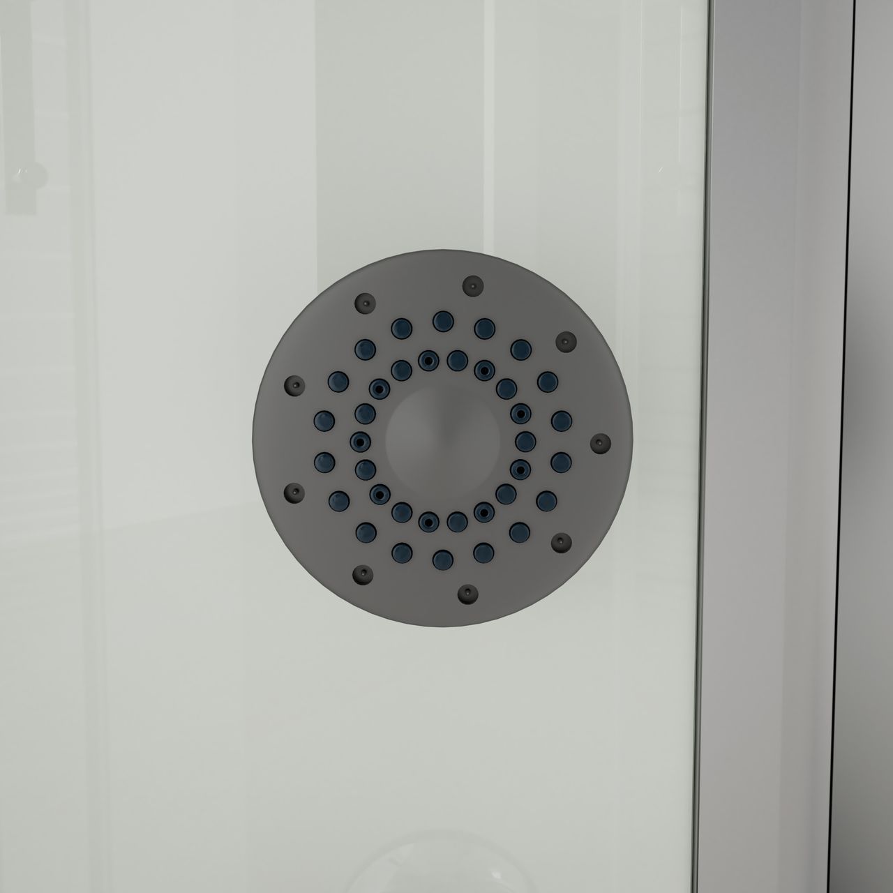 Home Deluxe Duschkabine WHITE PEARL - ca. 90 x 90 cm