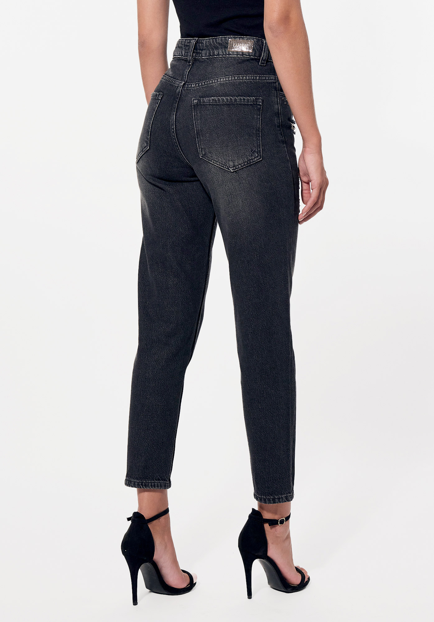 ELISA  Jean mom Femme