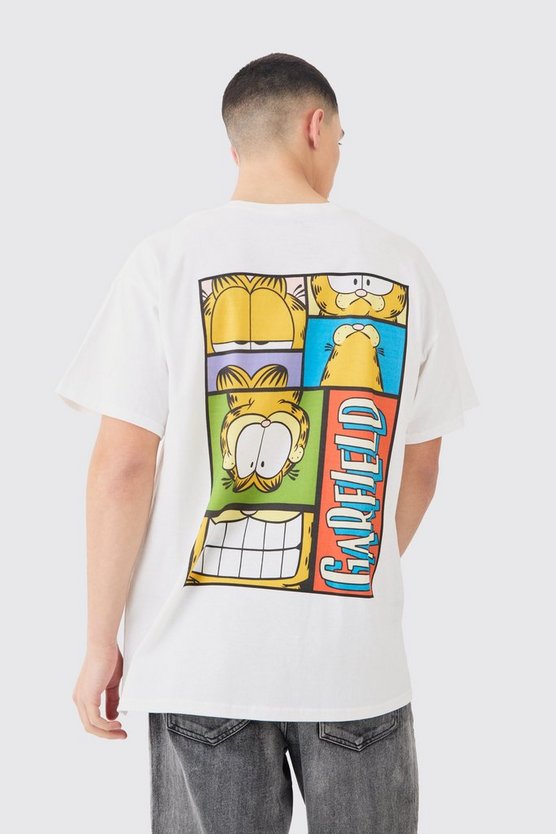 Oversize T-Shirt mit lizenziertem Garfield-Print