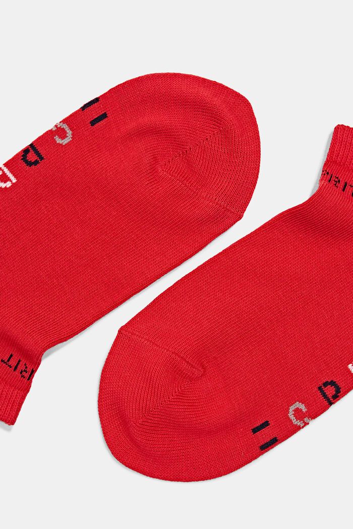 2er-Pack Sneakersocken mit Logo
