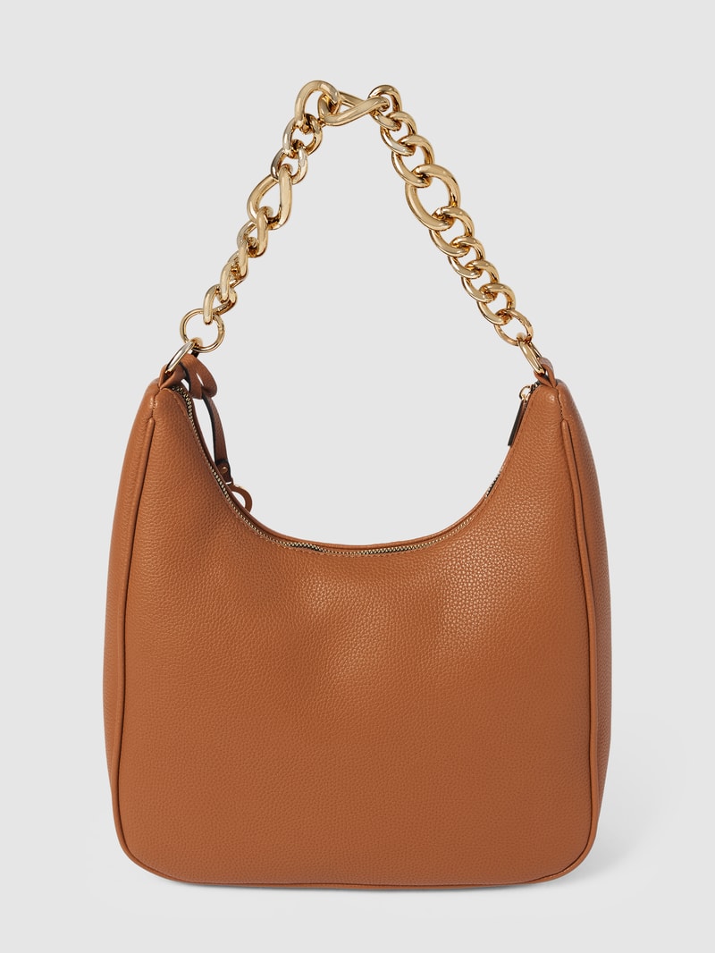 Handtasche in Leder-Optik Modell 'Josa' in cognac