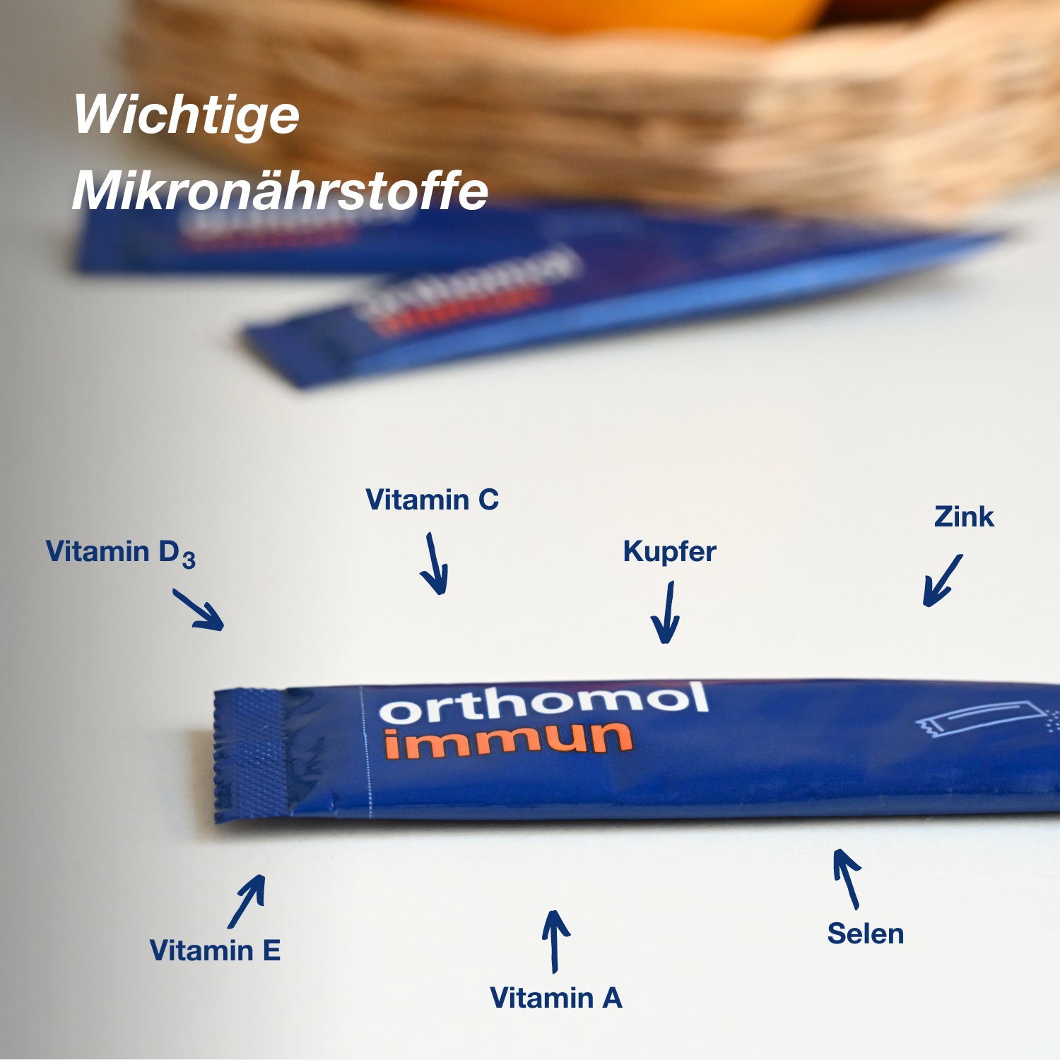 Immun Direktgranulat Himbeer/Menthol 7 Tagesportionen