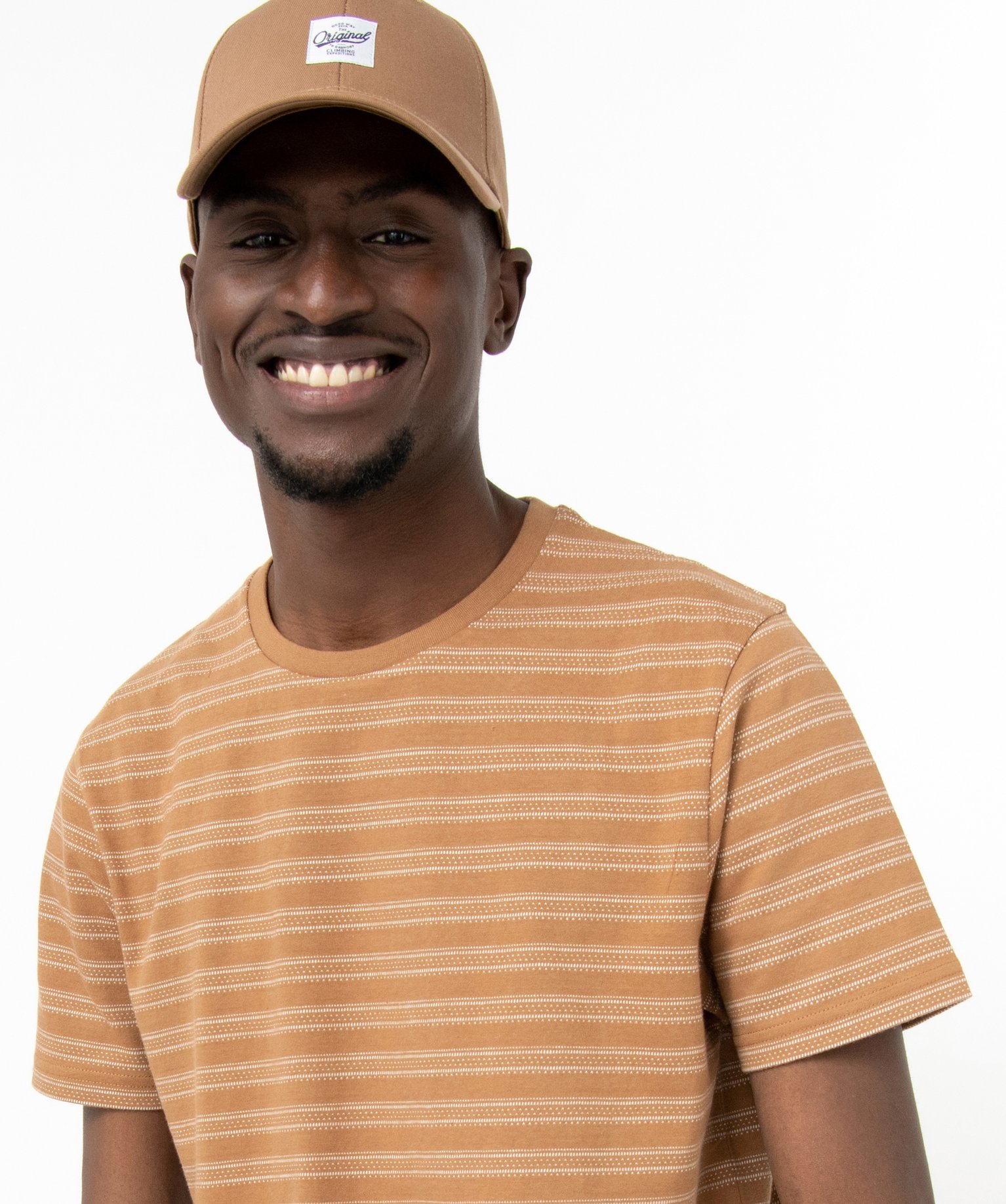 Tee-shirt homme à manches courtes et rayures fantaisie raye | GEMO