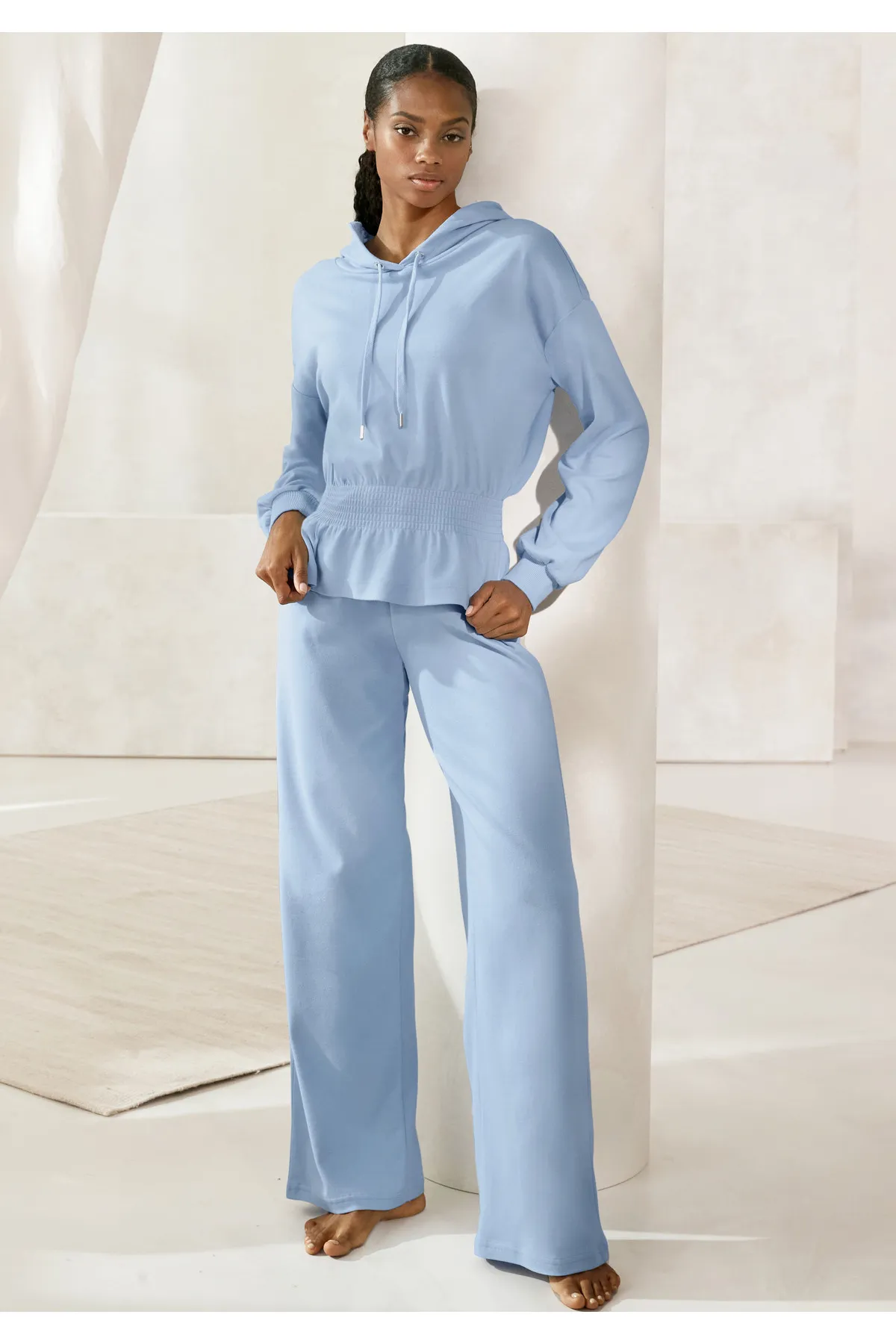 LASCANA  Jogginghose - Blau - Relaxed