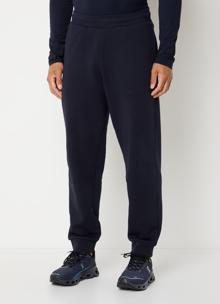 Pantaloni de trening slim fit cu buzunare laterale de la Emporio Armani