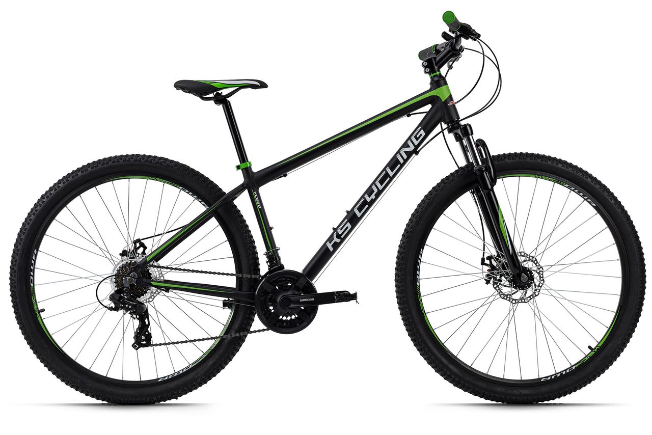 KS Cycling Mountainbike Hardtail 29'' Xceed schwarz-grün RH 42 cm