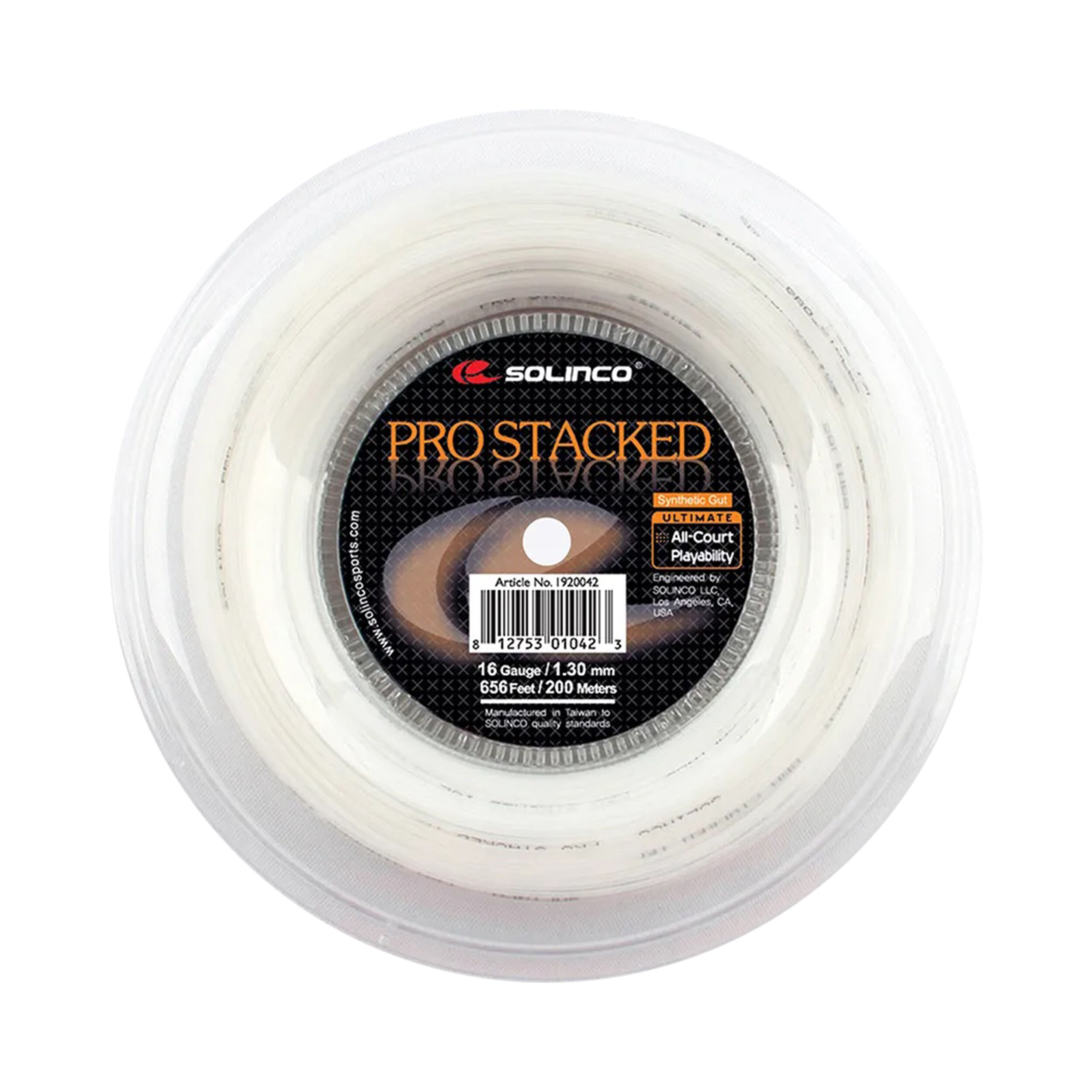 Pro-Stacked Saitenrolle 200m - Weiß