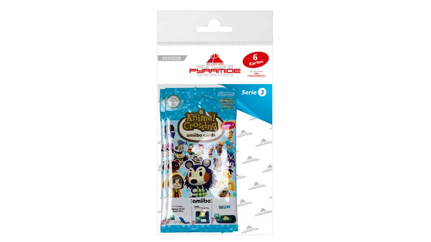 amiibo Animal Crossing - Serie 3 - 2x 3 Karten