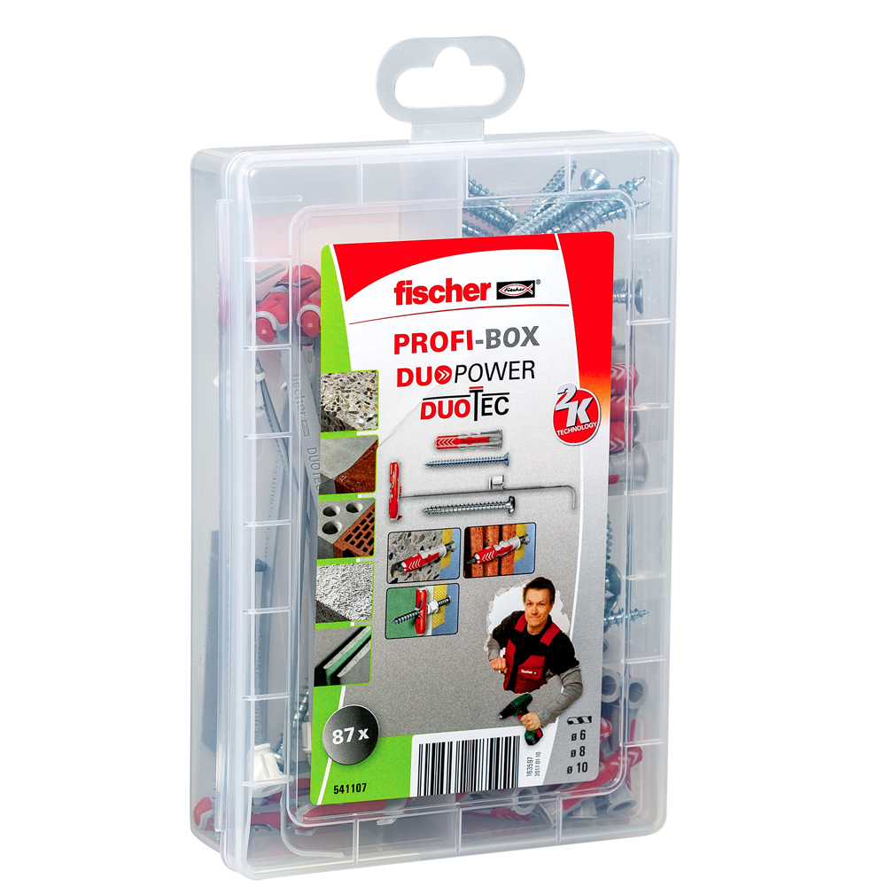 Fischer 541107 Scatola professionale con spina DUOPOWER/DUOTEC