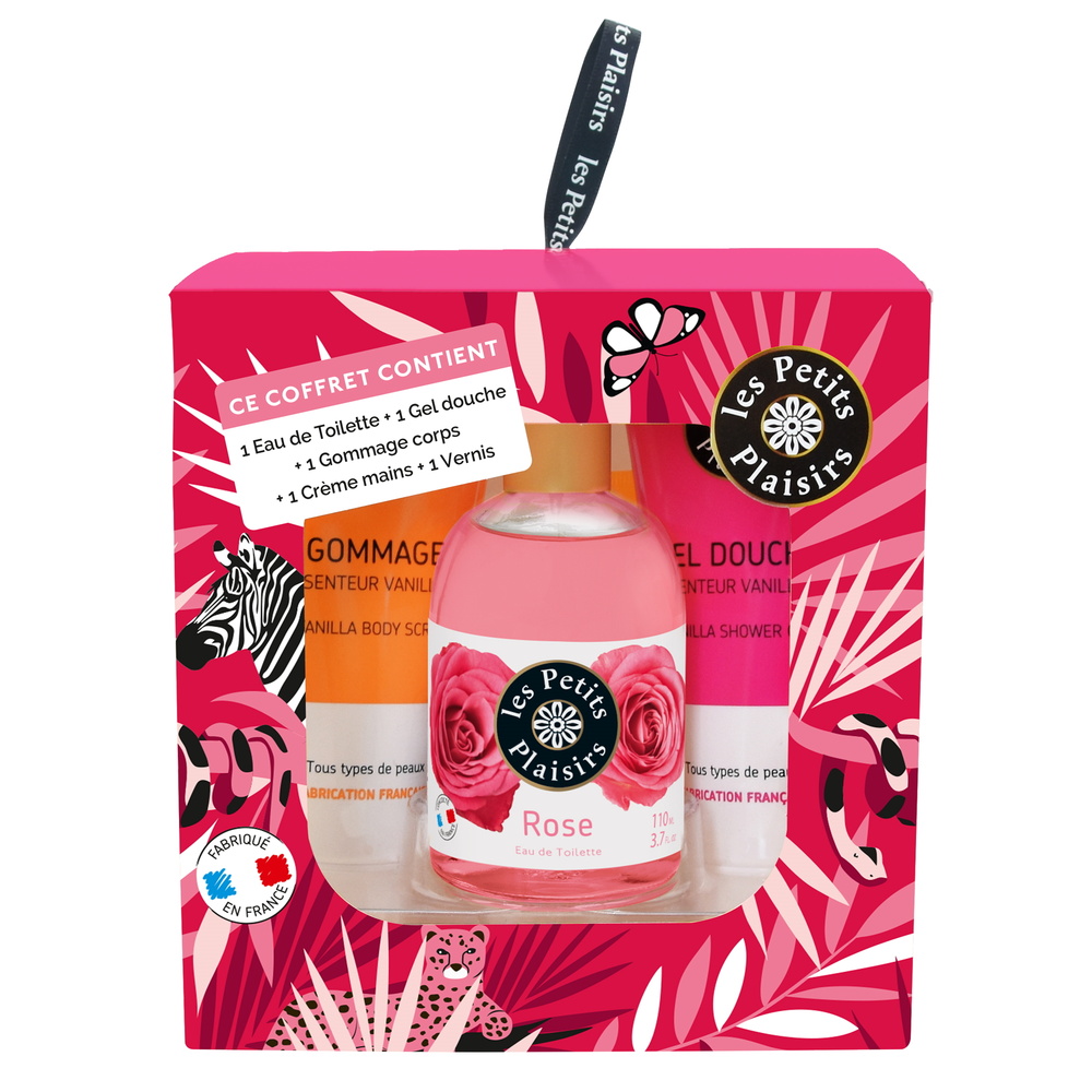 Les petits plaisirs COFFRET EDT ROSE Coffret