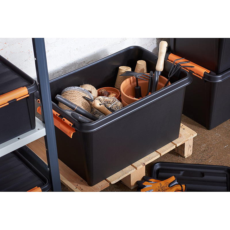 Smartstore Oppbevaringsboks SmartStore™ m/lokk 50 liter Pro L59 x B39 x H34 cm