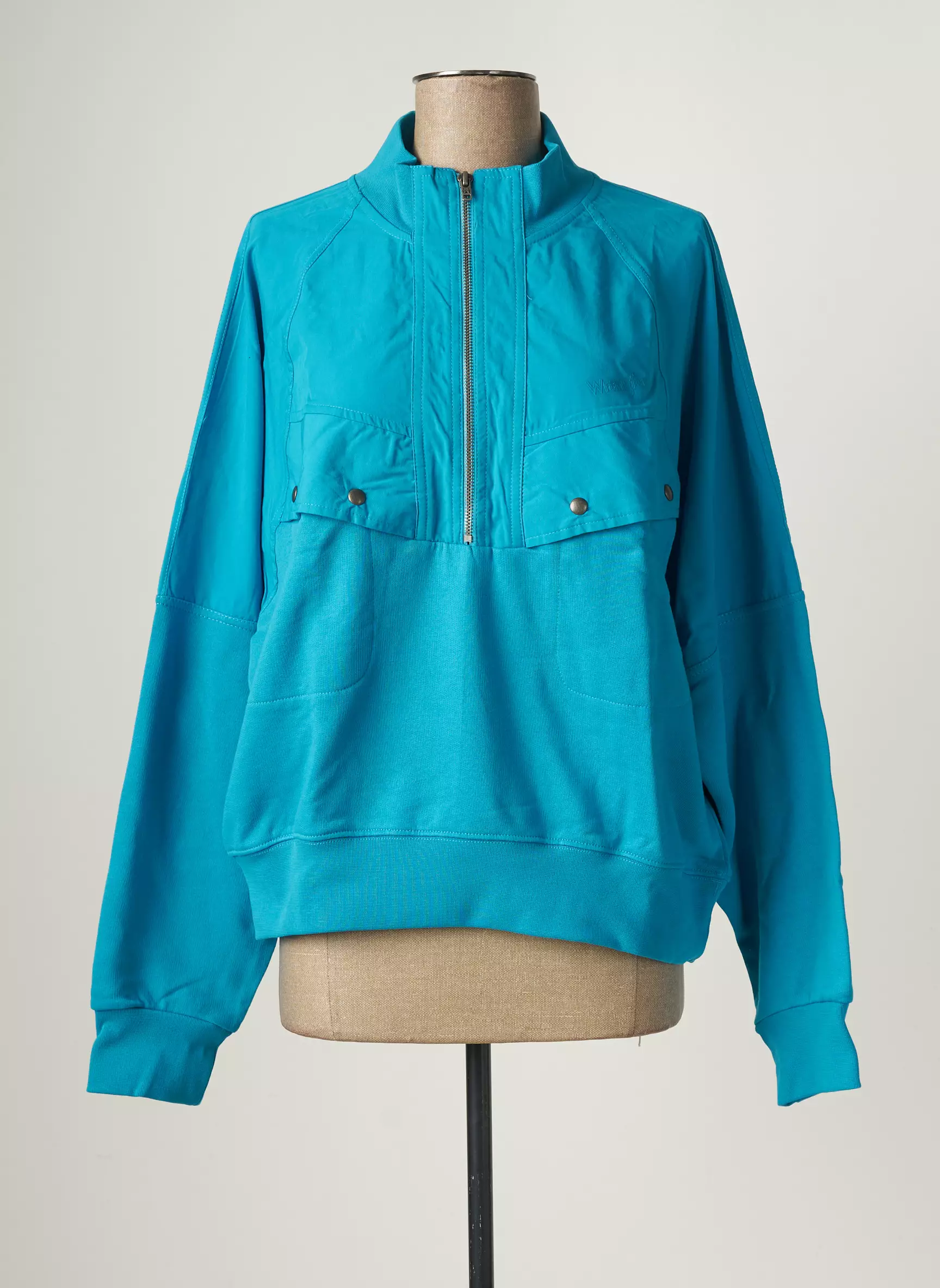 Wrangler Sweats Femme couleur bleu