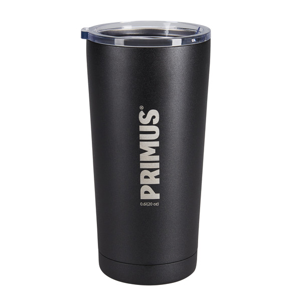 VACUUM TUMBLER 0.6L BLACK - Thermobecher