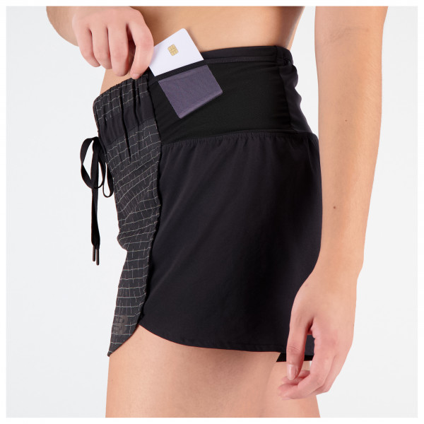 New Balance - Women's Impact Run Luminous 3 Shorts - Laufshorts