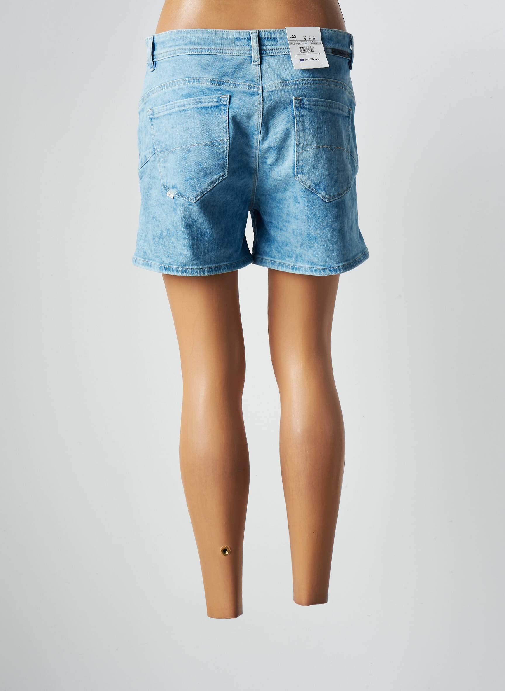 Salsa Shorts 1 Femme couleur bleu