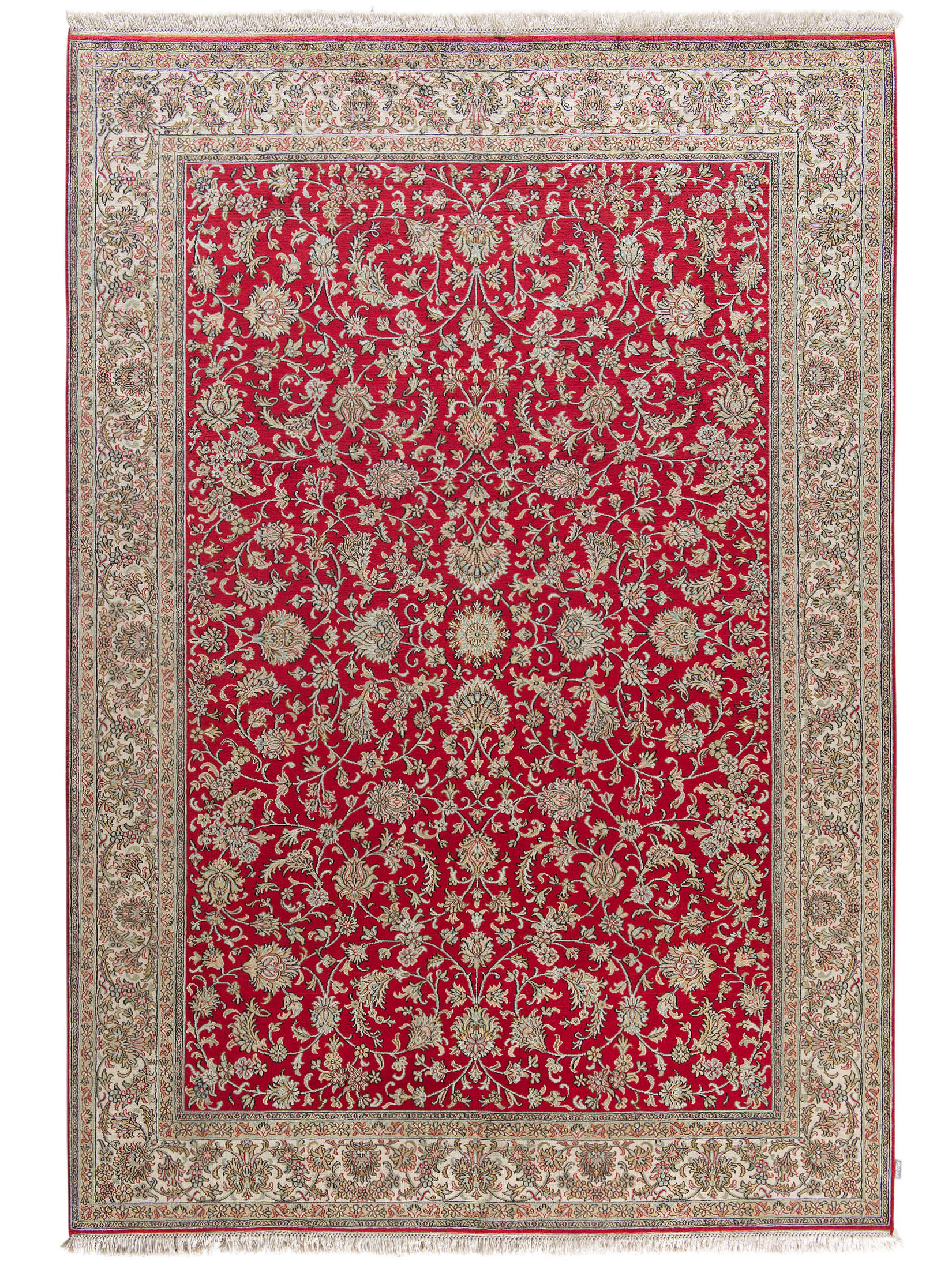 Kaschmir Seide 18/18 ca. 172 x 244 cm, Unikat / Einzelstück
