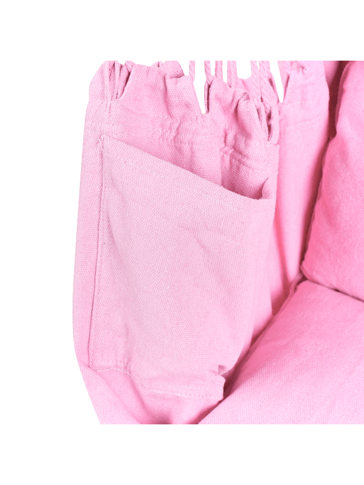 Beliani Hängesessel BONEA in Rosa - (W) 95 x (H) 125 x (L) 55 cm günstig kaufen onesize