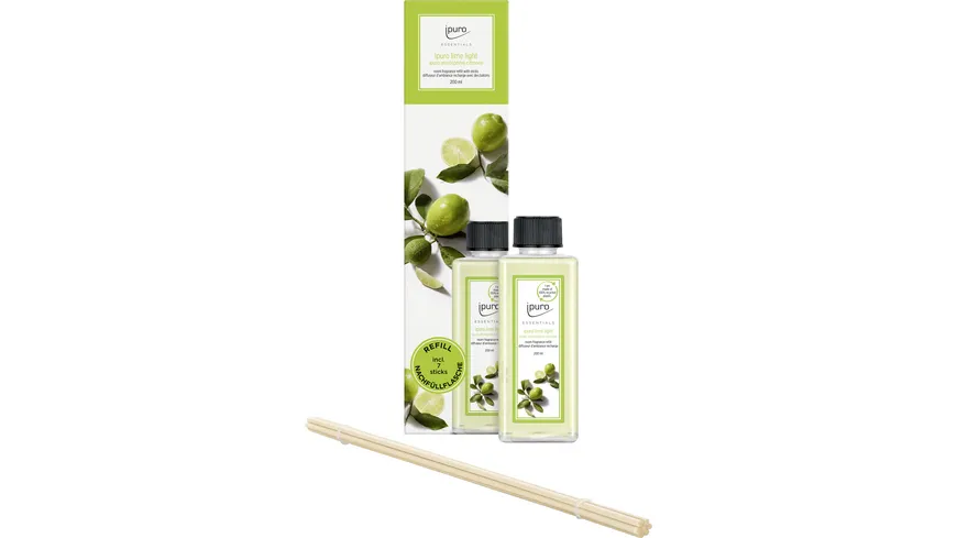 ipuro Raumduft Essential Lime Light Nachfüllung 200 ml