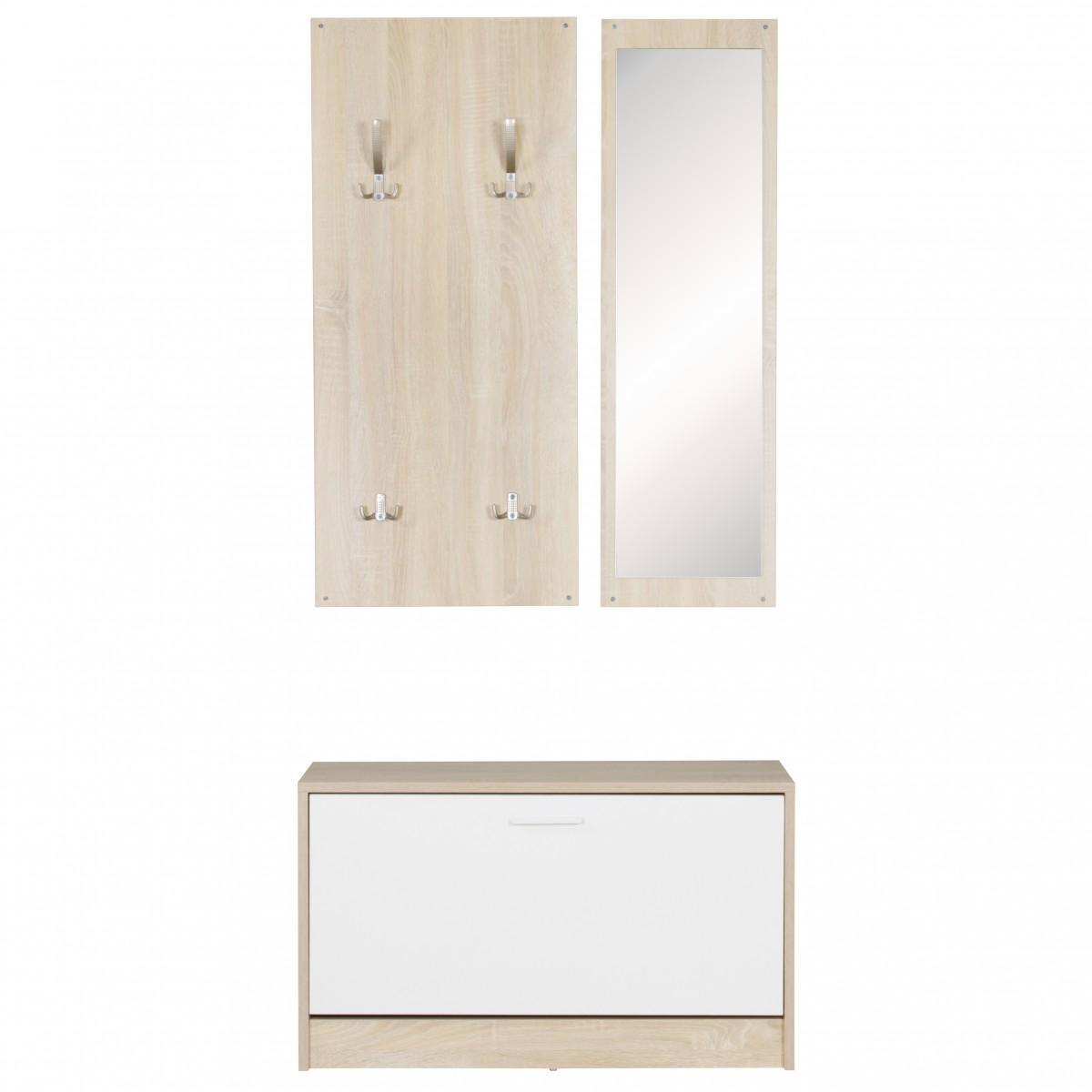 Wohnling Wand-Garderobe JANA sonoma
