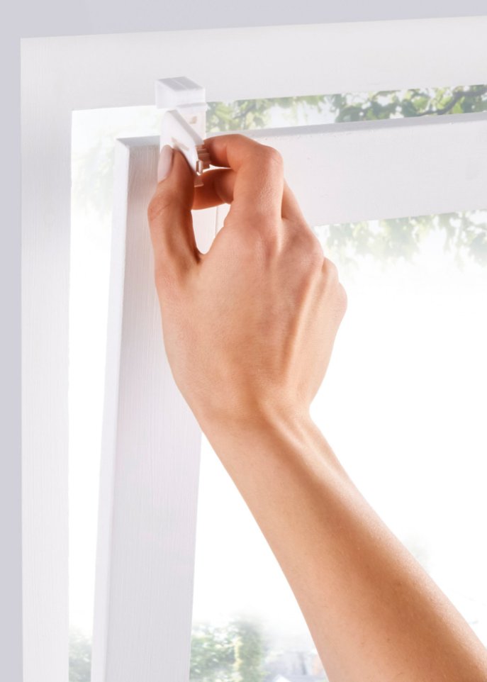 Sichtschutzrollo mit Ornament Druck
