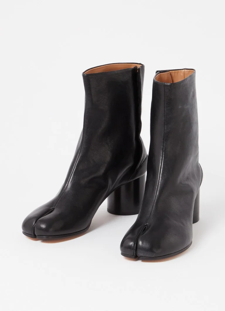Botine din piele Maison Margiela Tabi