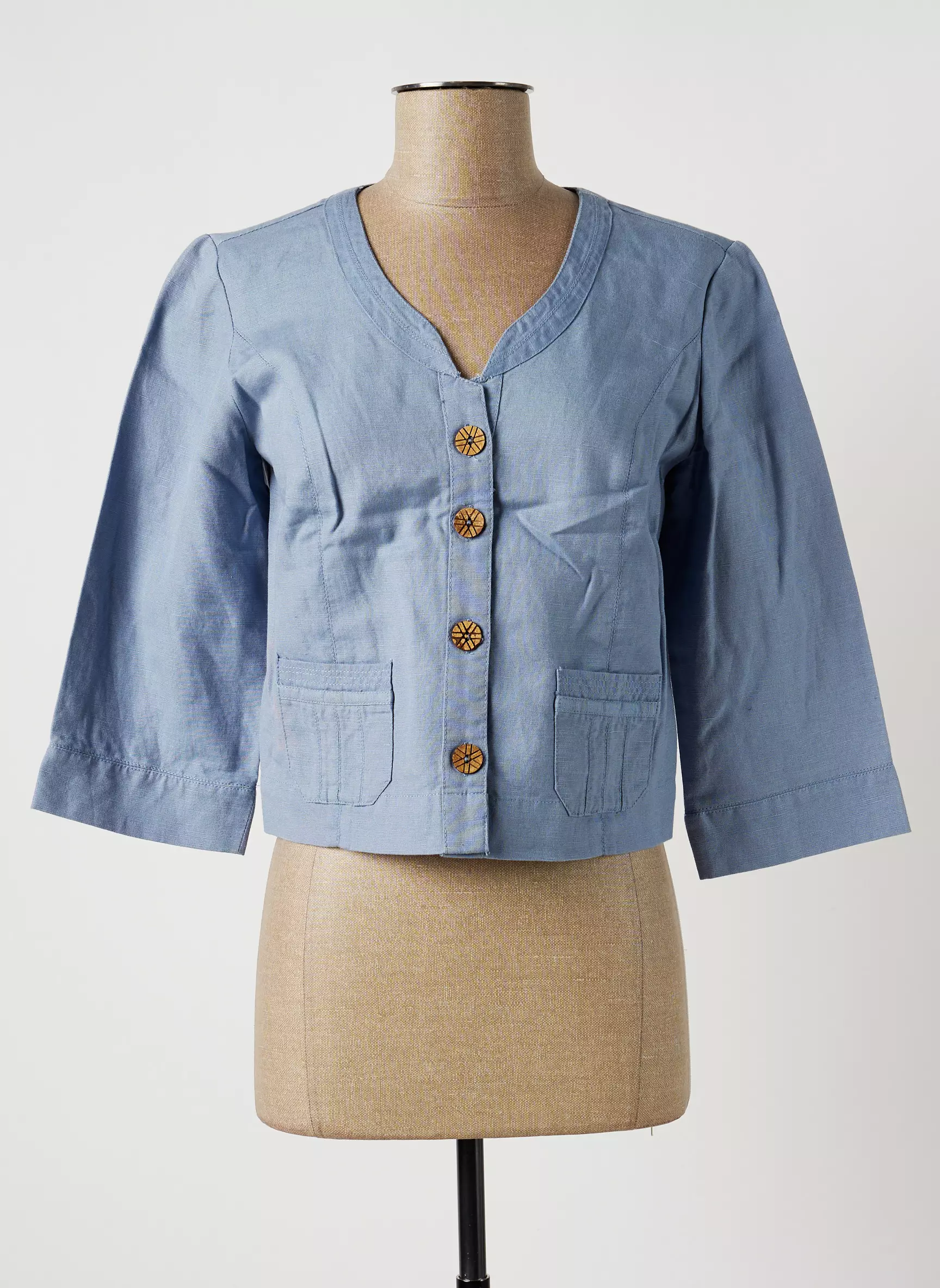 Ever Easy By Jac Jac Vestecasual Femme couleur bleu