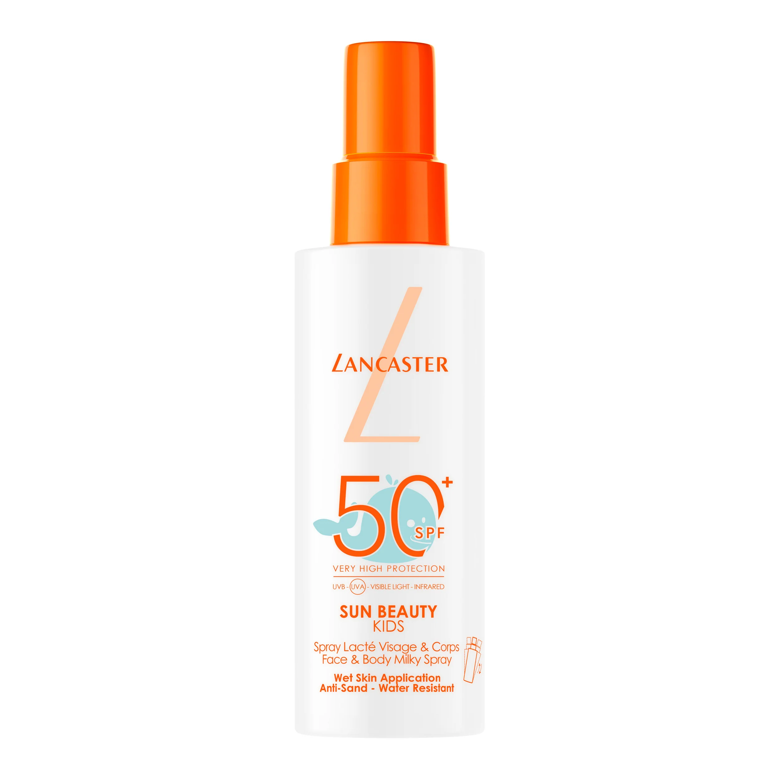 Sun For Kids Water Resistant Milky Spray SPF50+ - Kinderzonnecrème, hoge bescherming voor het lichaam, kinderproducten