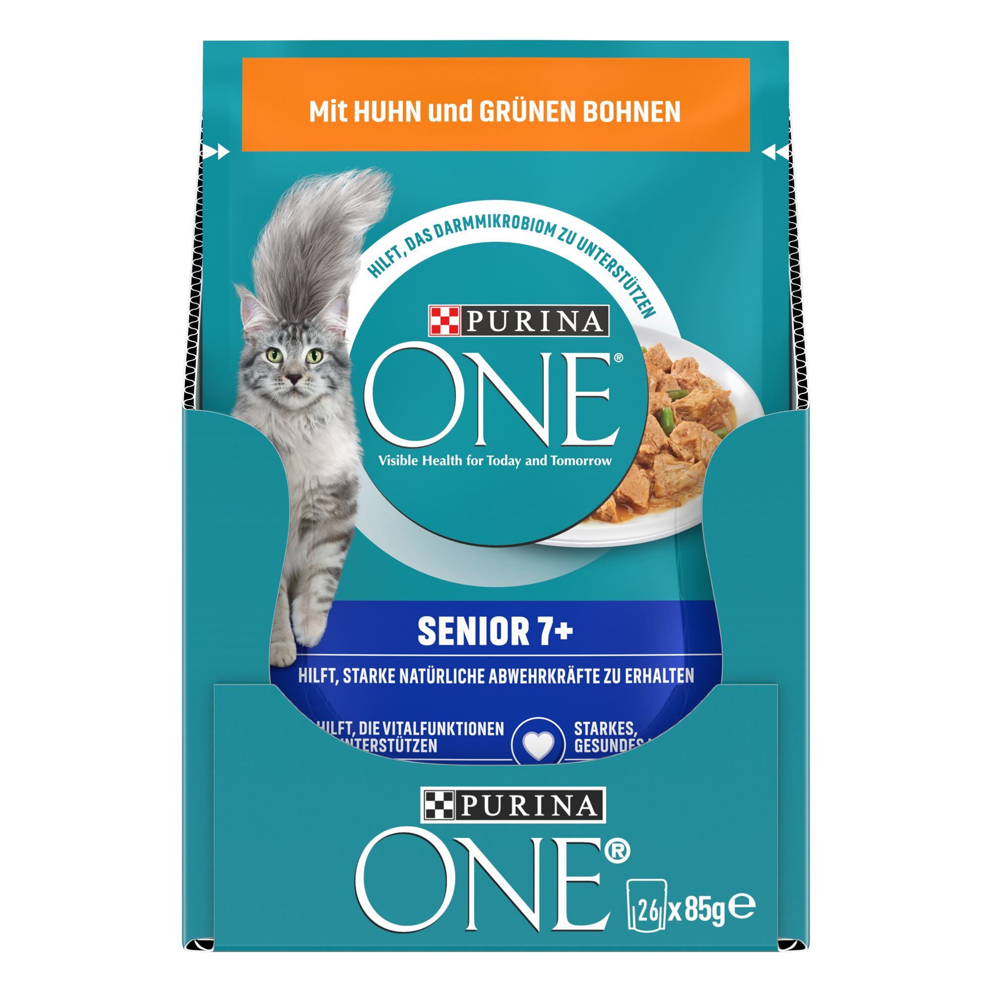 Purina ONE Nassfutter Purina ONE Senior7 26x85g