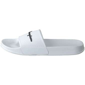 Champion Slide Daytona Badepantolette in weiß