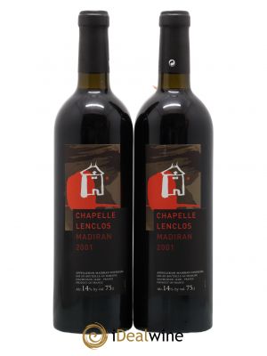 Madiran Chapelle Lenclos 2001 - Lot de 2 Bouteilles