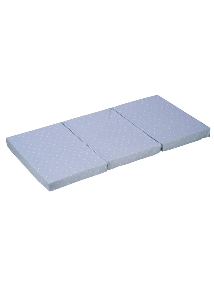 Alvi faltbare Reisebettmatratze für Baby & Kinder Exklusiv in Shell Blue günstig kaufen 60x120 cm