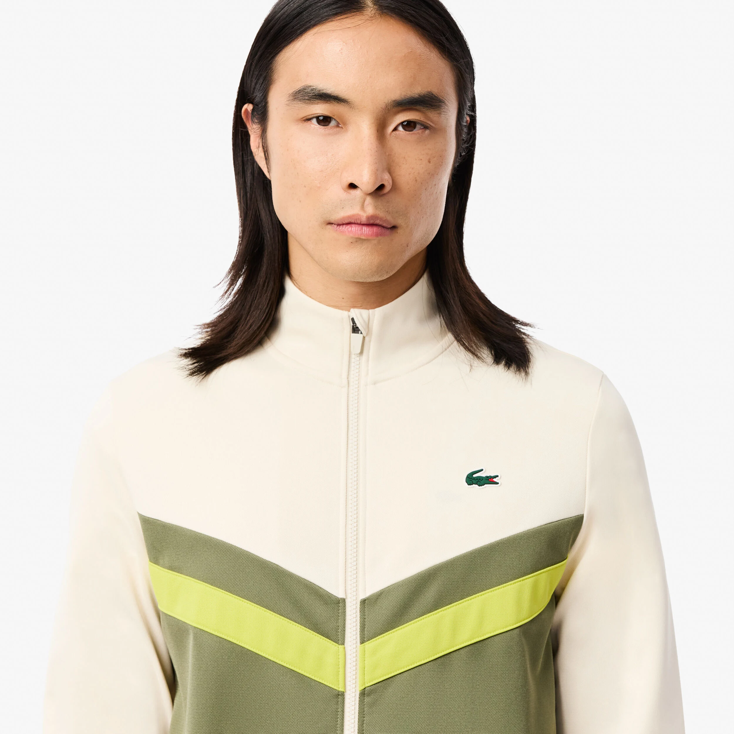 Technical Capsule Sweatjacke Herren - Creme, Mehrfarbig