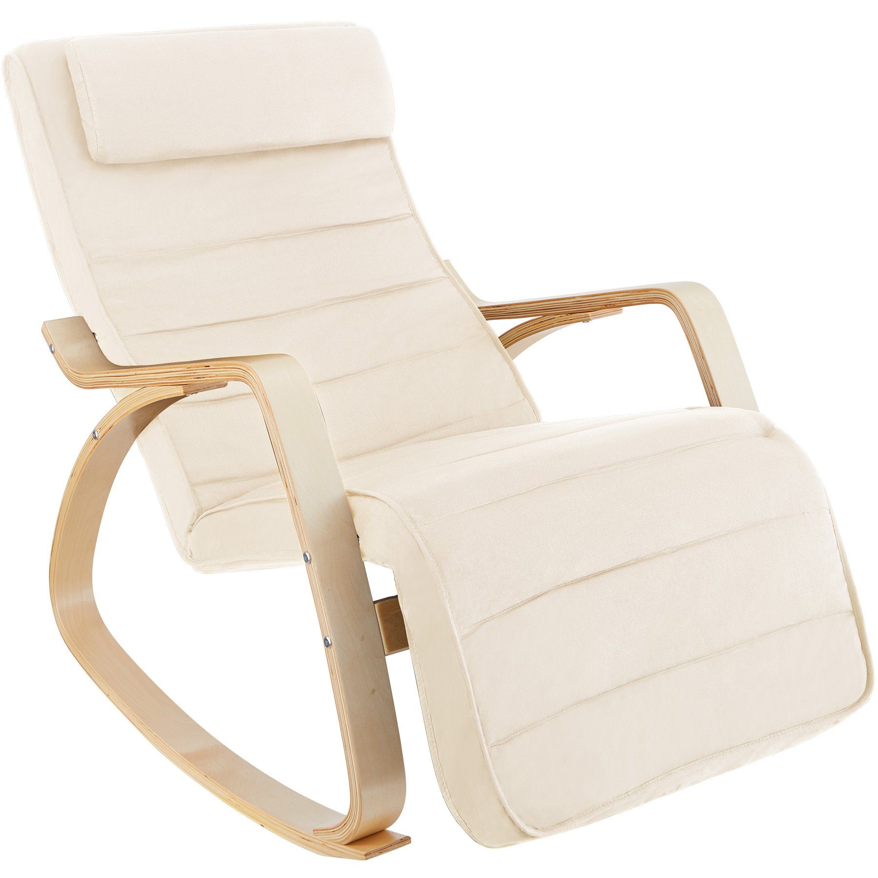 tectake Schaukelstuhl Onda (1er, 1 St), ergonomisch
