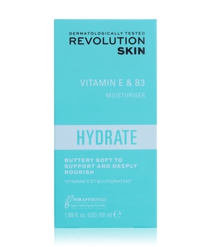 REVOLUTION SKINCARE Hydrate Vitamin E & B3 Moisturiser Gesichtscreme-50 ml