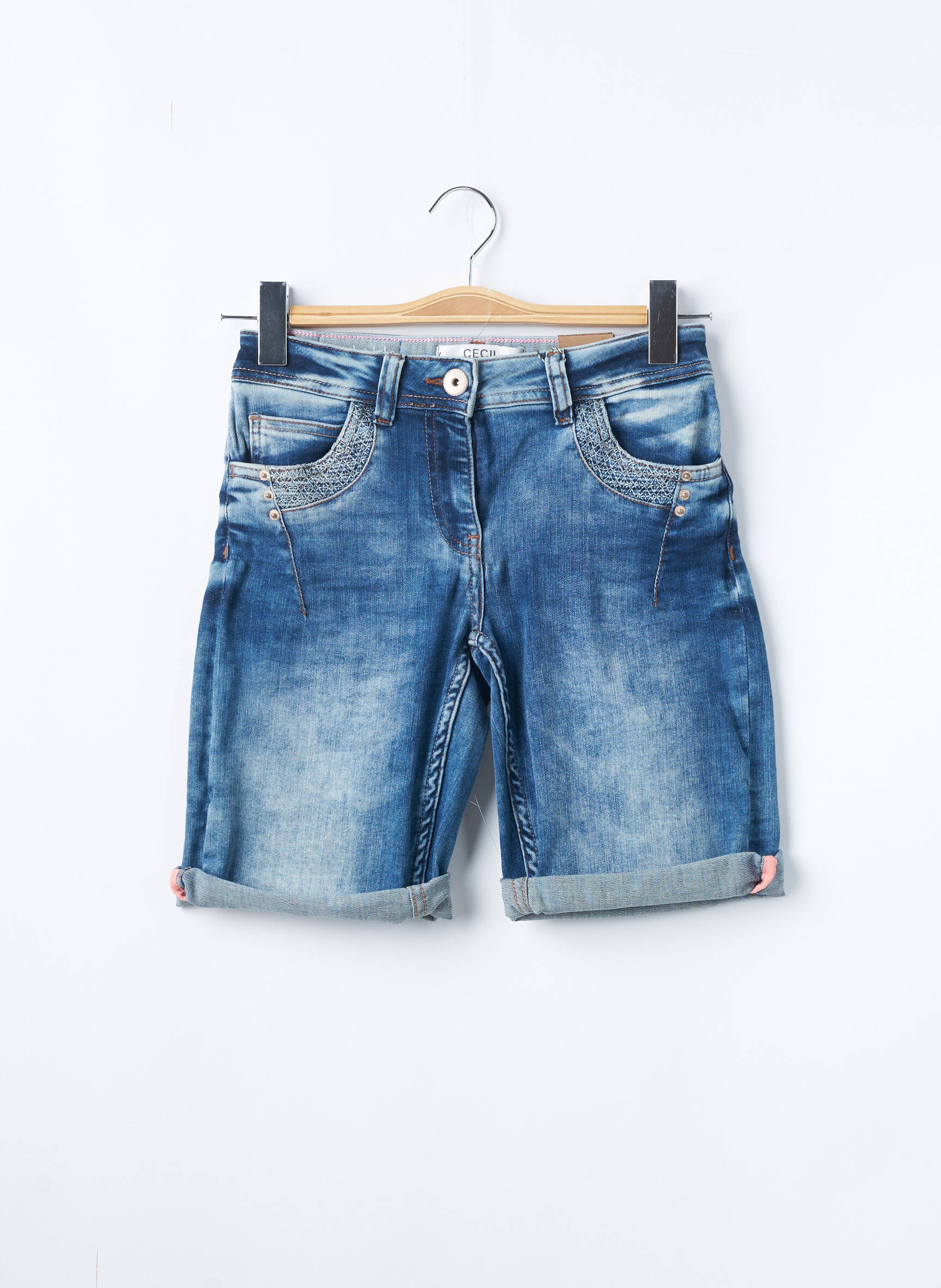 Cecil Bermudas Femme couleur bleu