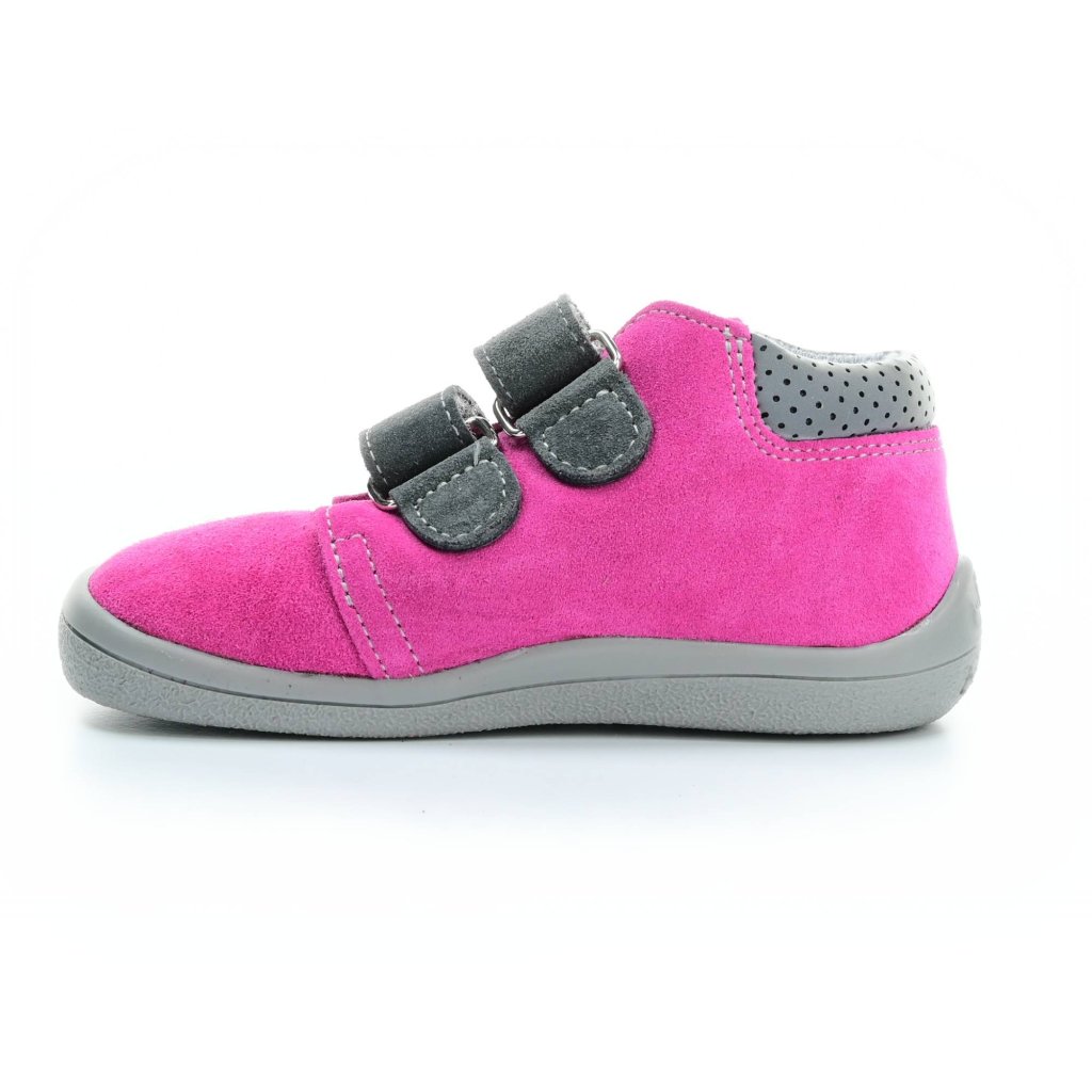 Beda Rebecca mit Membran 20 (BF 0001/W/M/FW) dunkelrosa Barfuß-Stiefeletten