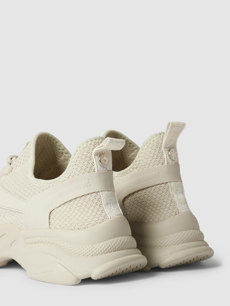 Sneaker mit Label-Patch Modell 'MATCH' in sand
