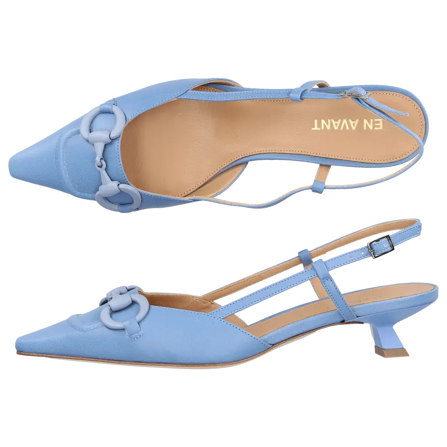 EN AVANT - Pumps 1910 Kalbsleder - blau