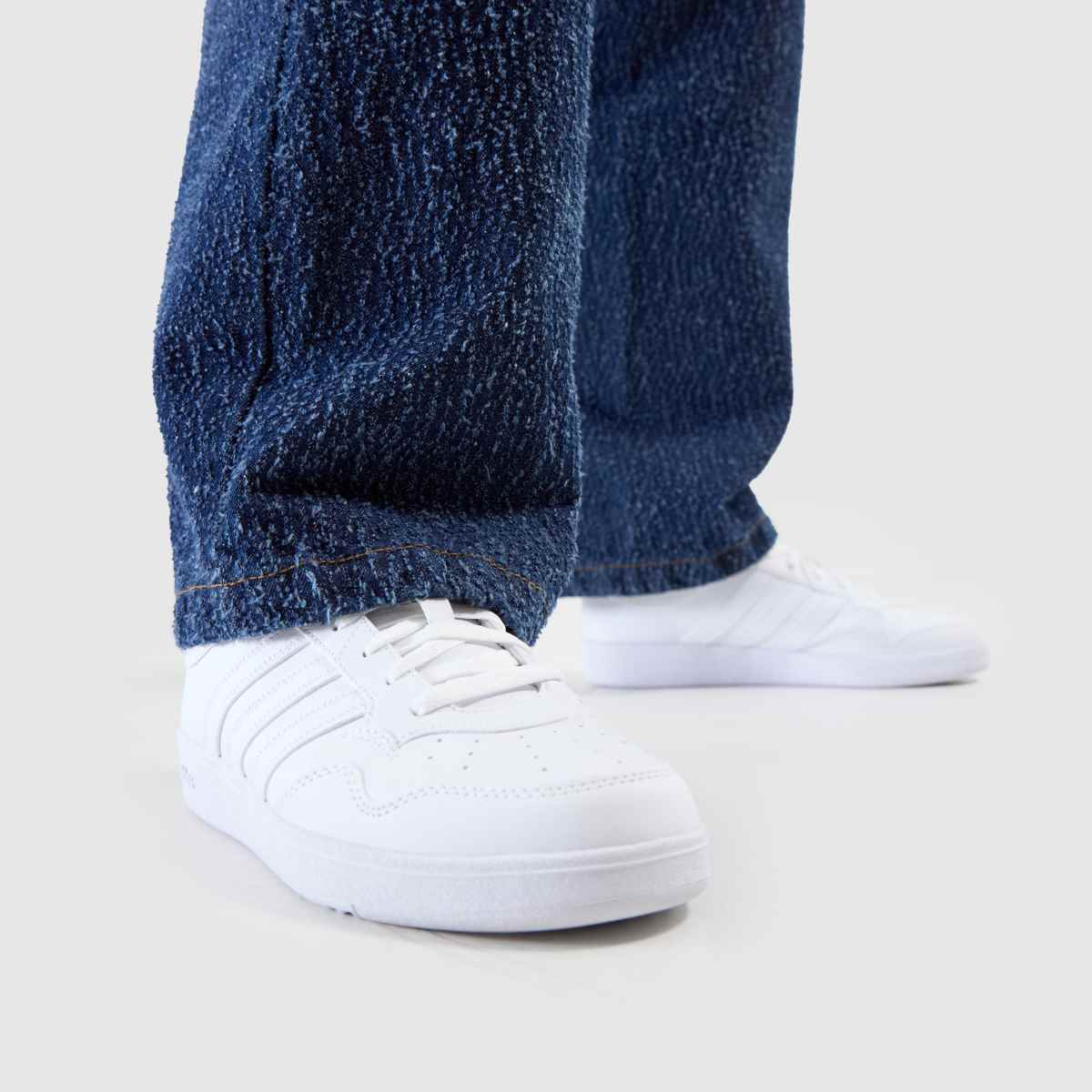 adidas Hoops 4.0 cipő fehér színben